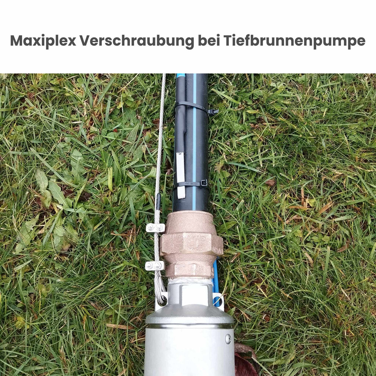 PE Rohr Verschraubung Viega Maxiplex 40x5/4 Zoll AG - Pumpenland