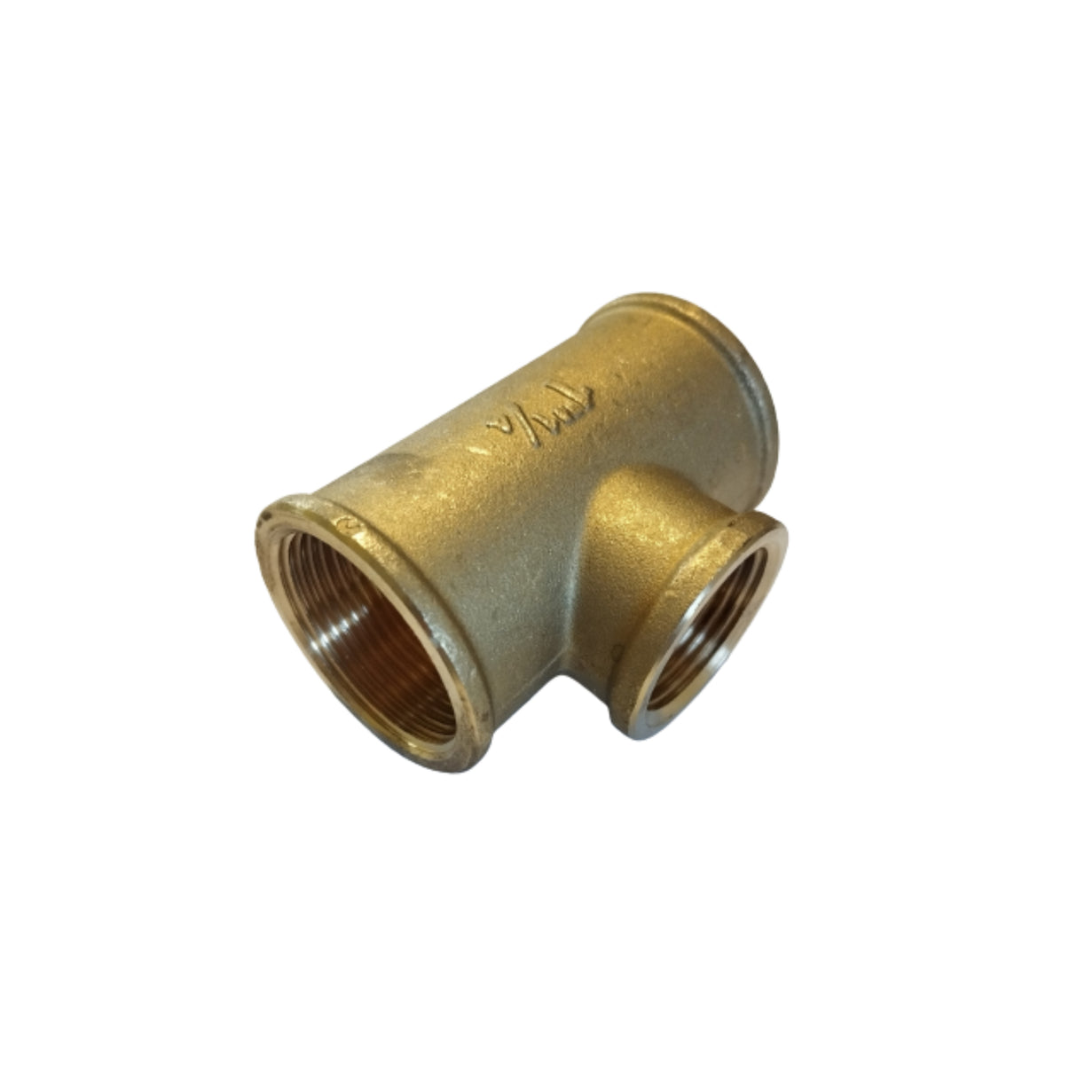 Messing T-Stück reduziert 5/4 x 1 x 5/4 Zoll - Pumpenland