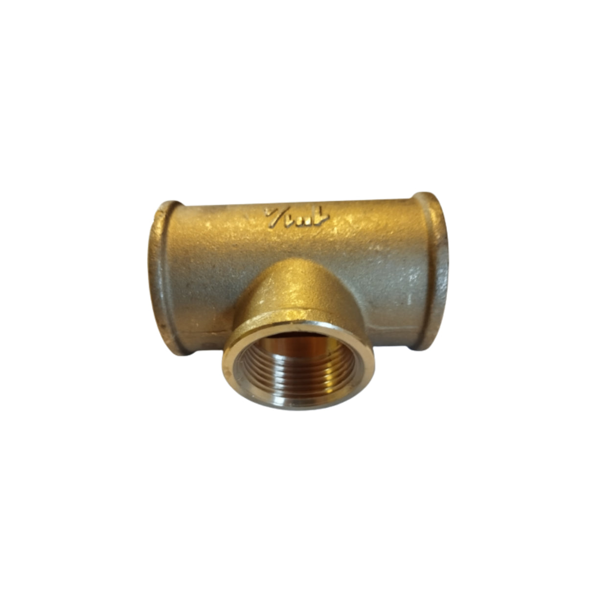 Messing T-Stück reduziert 5/4 x 1 x 5/4 Zoll - Pumpenland