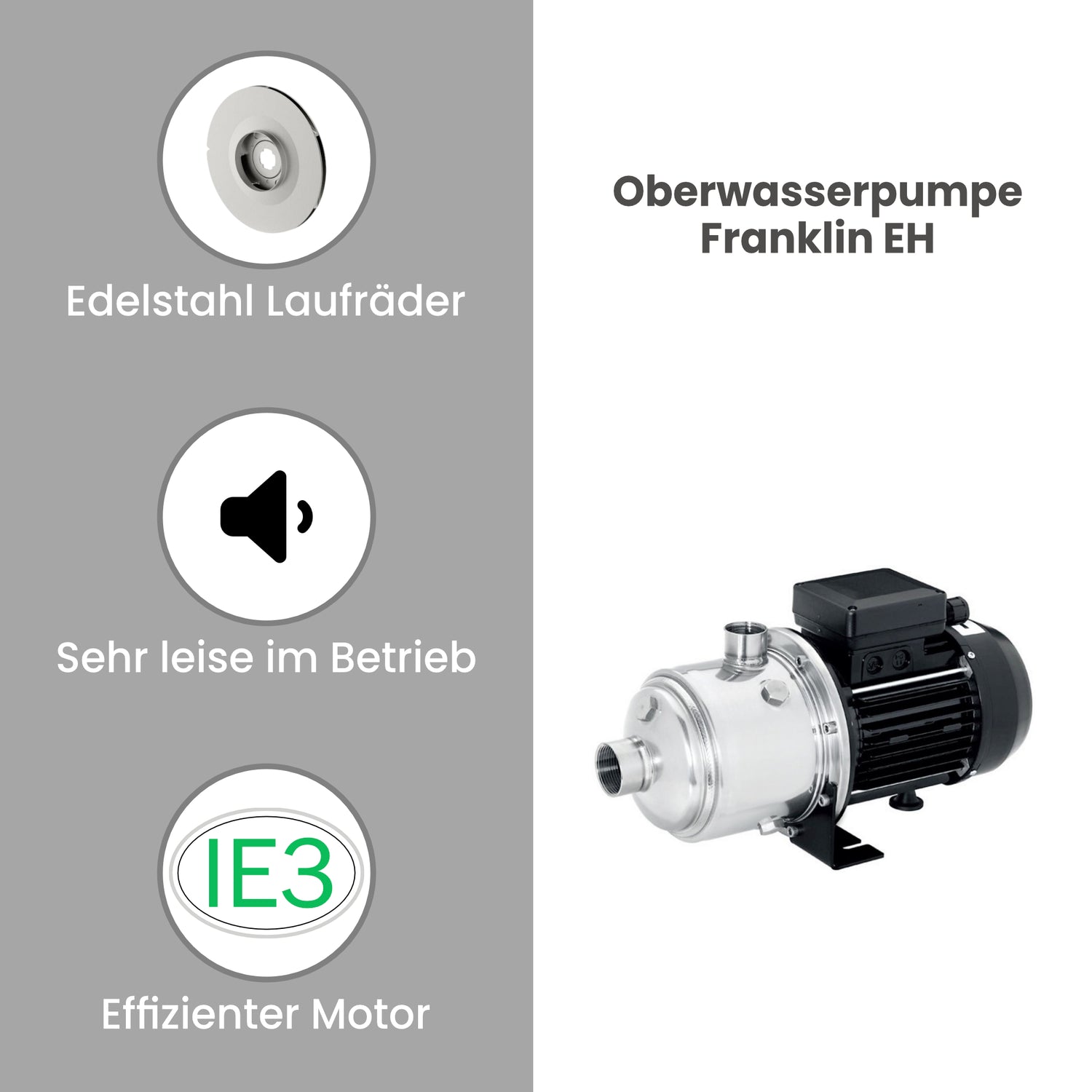 Oberwasserpumpe Franklin EH 5-5 - Pumpenland