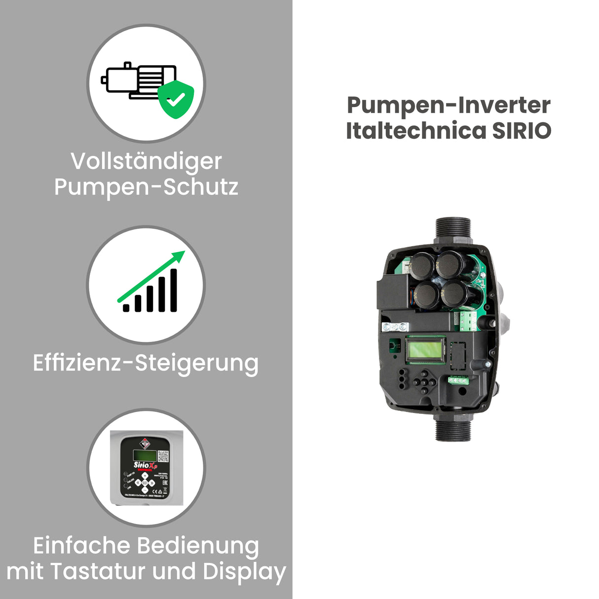 Oberwasserpumpe IPRO MCI 3-6 VARIO - Pumpenland