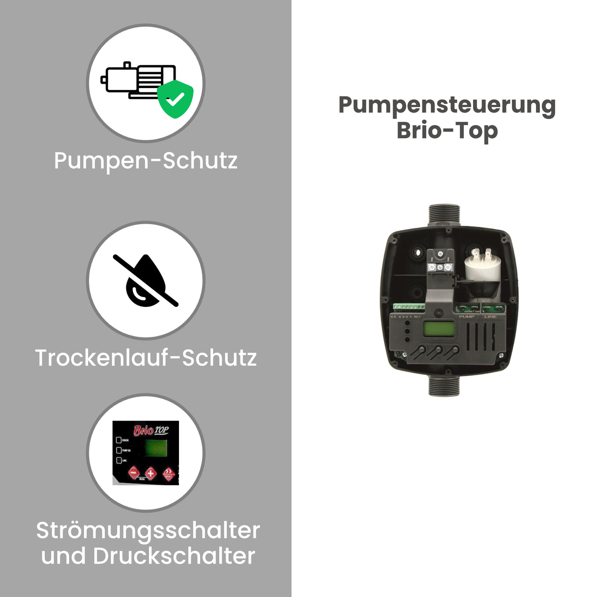 Pumpensteuerung Brio-Top - Pumpenland