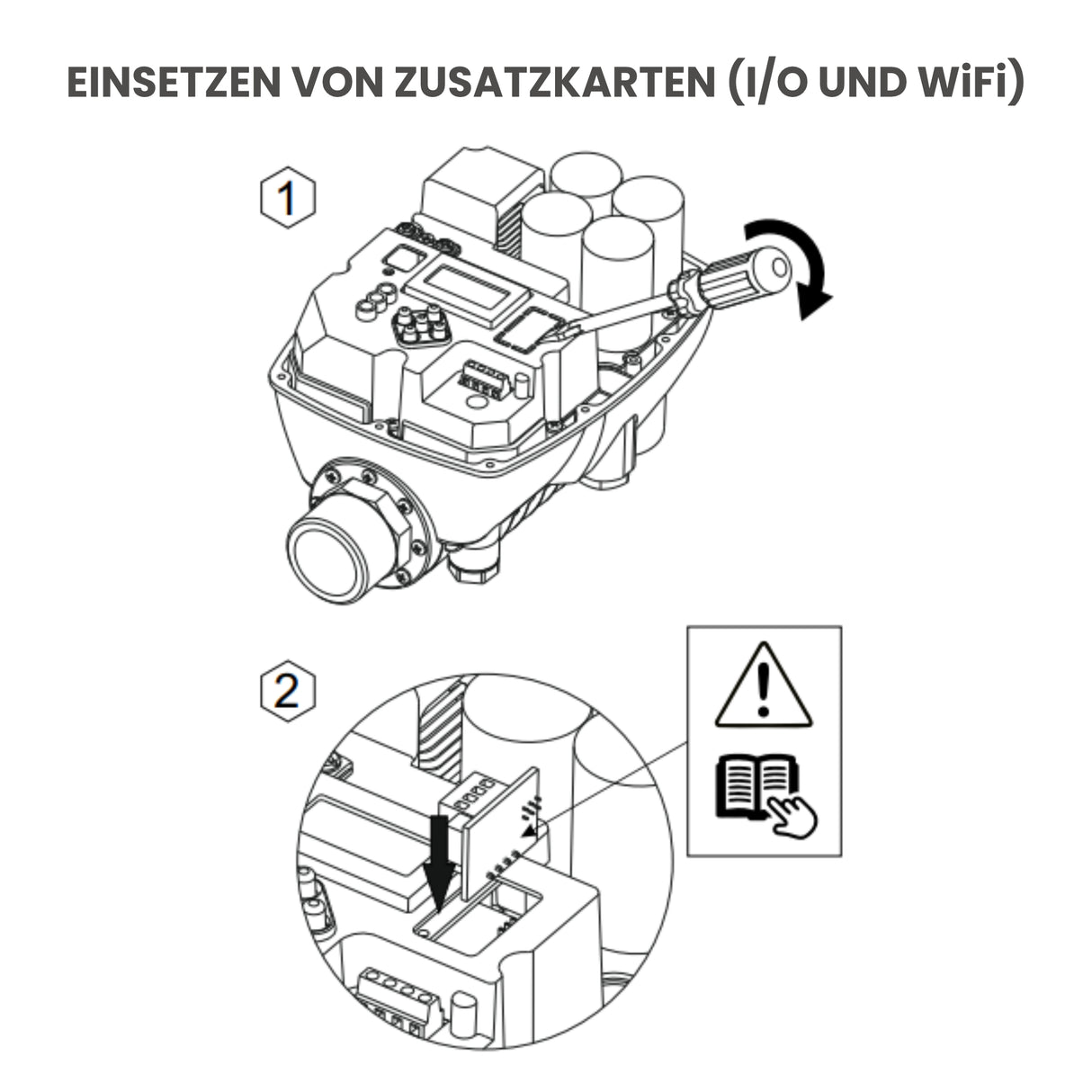 Hilfskontakte Erweiterungsmodul für SIRIO Inverter - Pumpenland