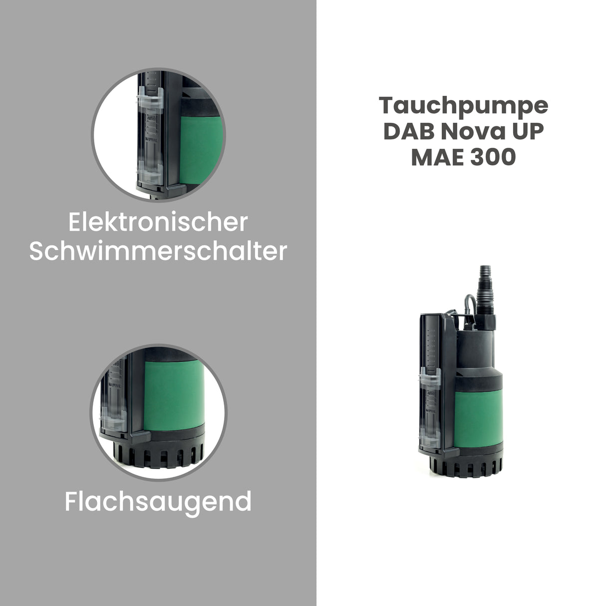 Tauchpumpe DAB NOVA UP 300 M-AE - Pumpenland