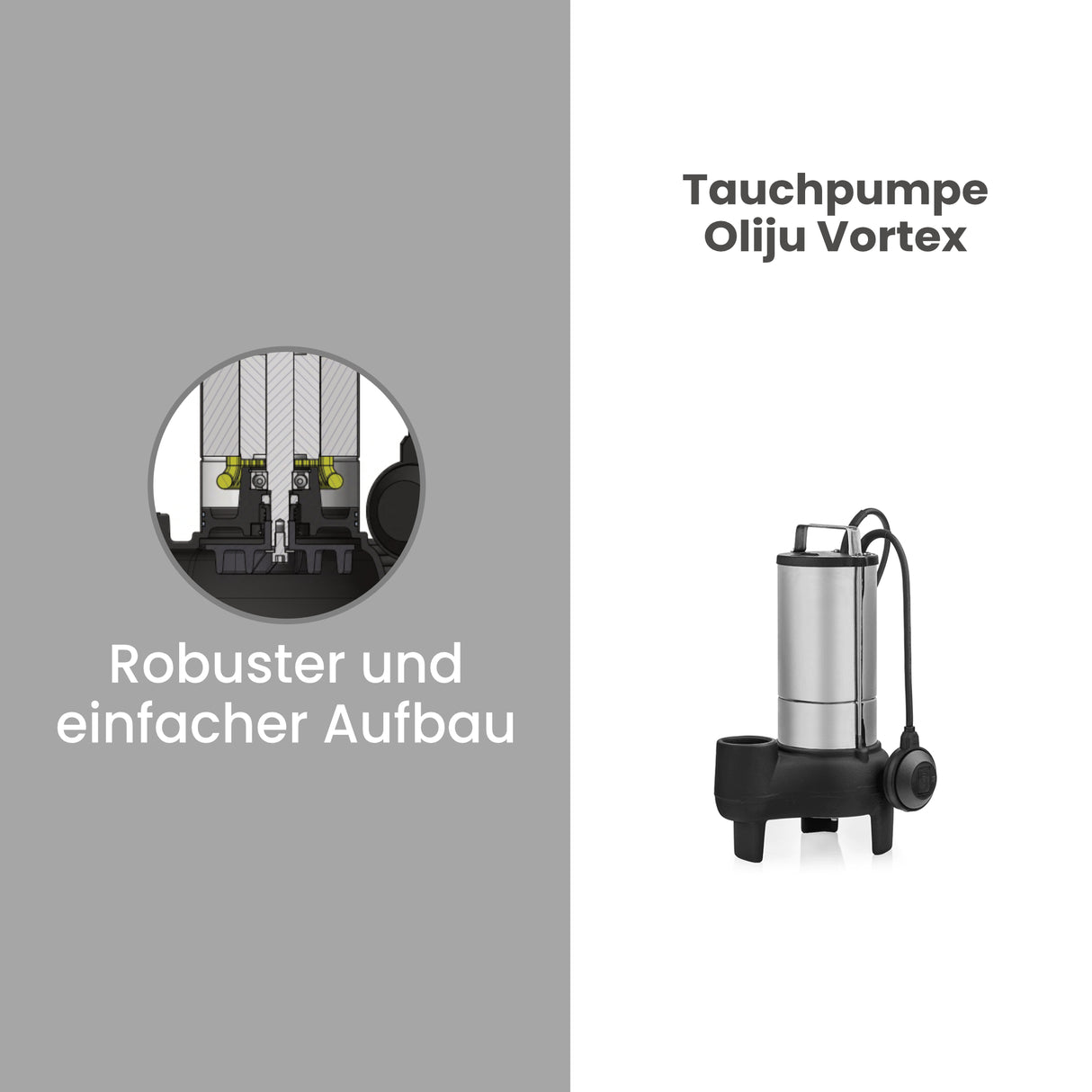 Tauchpumpe Oliju Vortex N 40.75 - Pumpenland