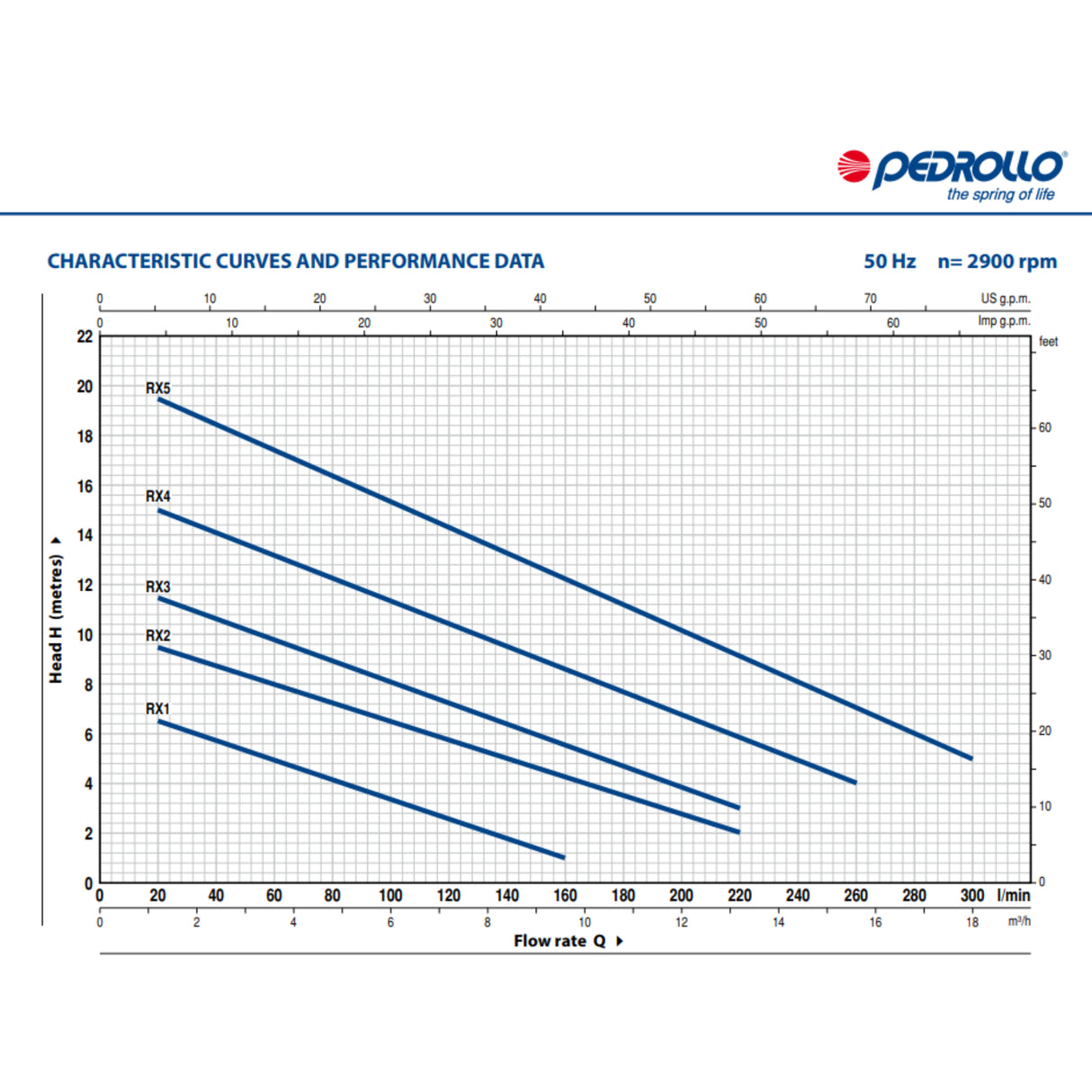 Tauchpumpe Pedrollo RXm 3 - Pumpenland