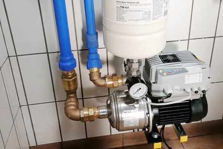 Effiziente Druckerhöhung für ein Mehrfamilienhaus