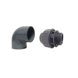 PVC Klebe-Fittings und Rohre