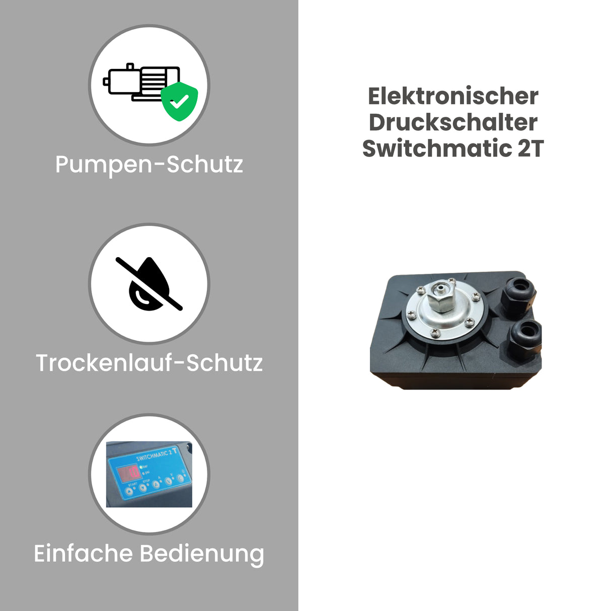 Druckschalter Switchmatic 2T