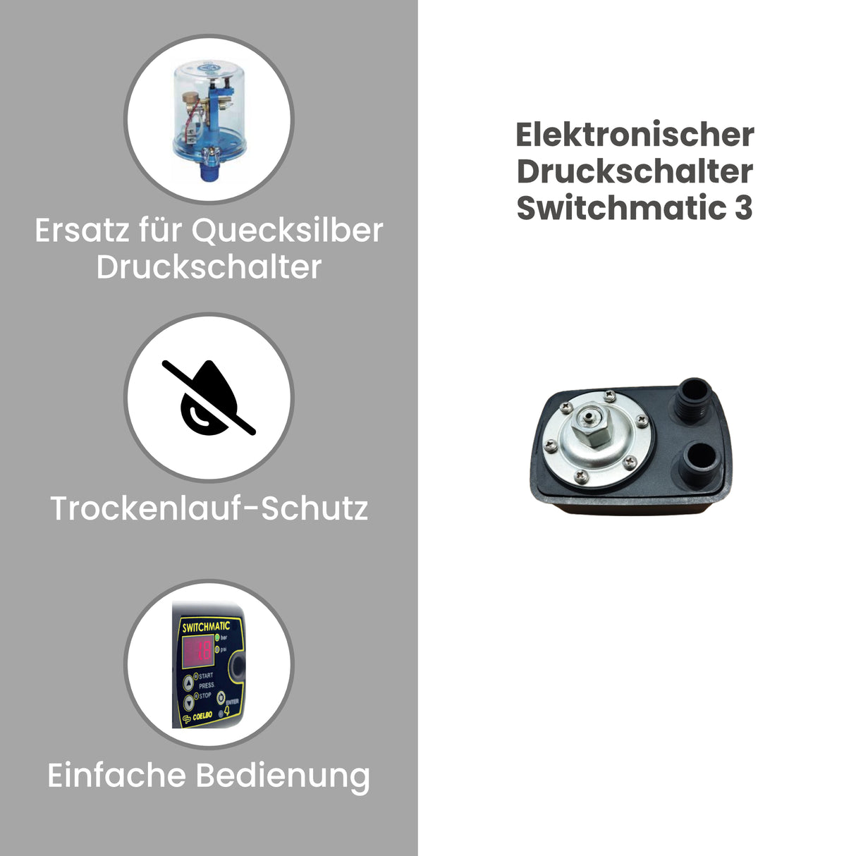 Druckschalter Switchmatic 3