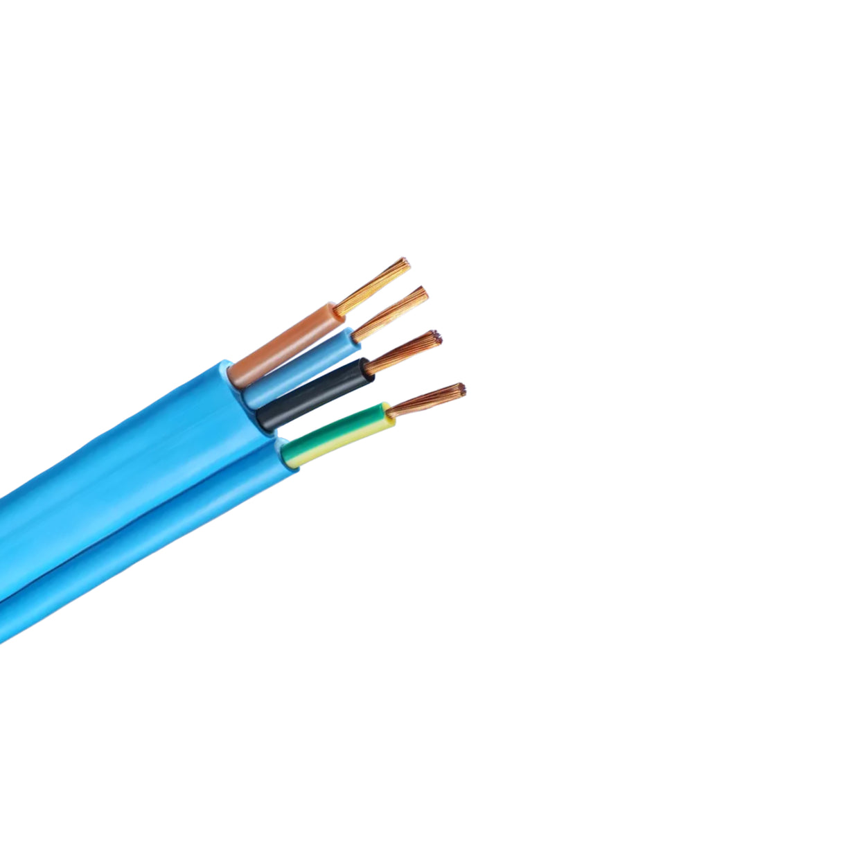 Flachkabel für Unterwasserpumpen 4x1,5mm²