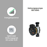 Energiesparende Heizungspumpe IBO AMG 25-60