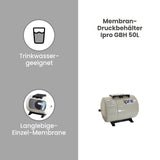 Membrandruckbehälter Ipro GBH 50L