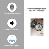 Oberwasserpumpe IBO HP 1300 inox