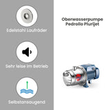 Oberwasserpumpe Pedrollo Plurijet