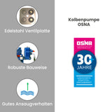 Kolbenpumpe OSNA HWA-L 20/150/6 bar