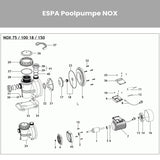 Poolpumpe ESPA NOX 75-100-150