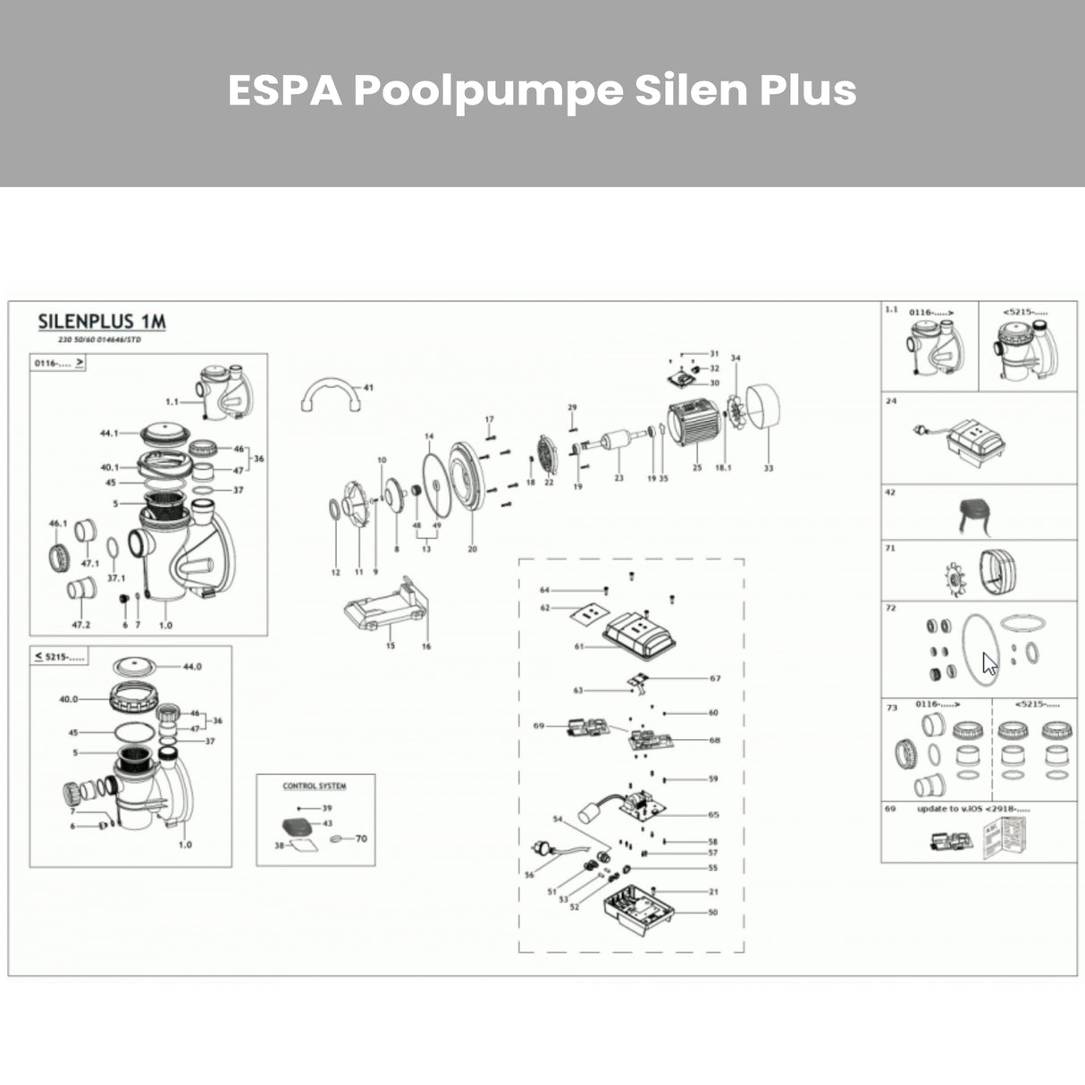 Poolpumpe ESPA Silen Plus