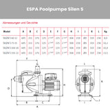 Poolpumpe ESPA Silen S