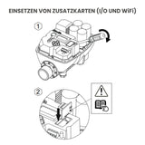 Hilfskontakte Erweiterungsmodul für SIRIO Inverter