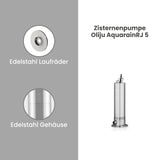 Zisternenpumpe Oliju Aquarain RJ 5.60.1M mit Schwimmender Entnahme